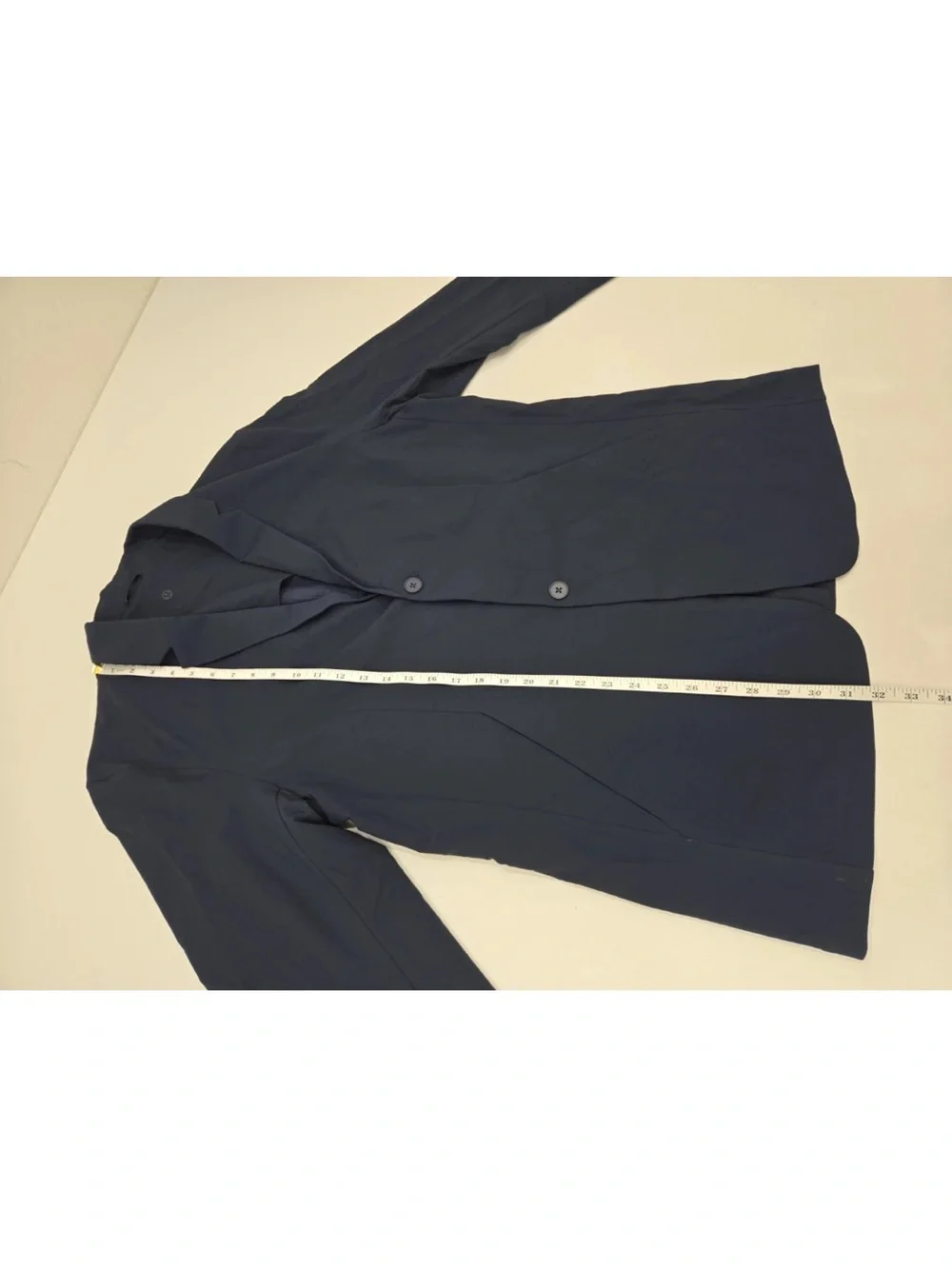 Lululemon New Venture Blazer Men Navy Performance Tech Unstructured Jacket XL
